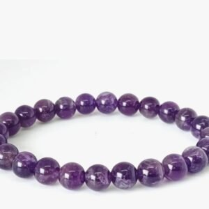 Regalis Premium Amethyst Crystal Bracelet & Pendant (With Certified Lab Testing Certificate)