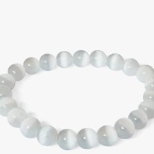 Regalis Premium Crystal Selenite Bracelet & Pendant (With Certified Lab Testing Certificate)