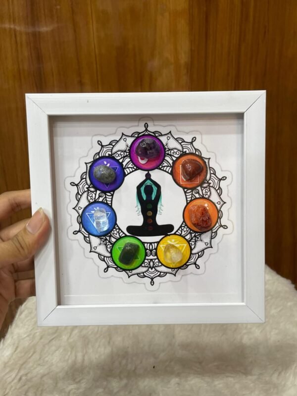 Regalis Seven Chakra Gift Frame (With Certified Lab Testing Certificate)