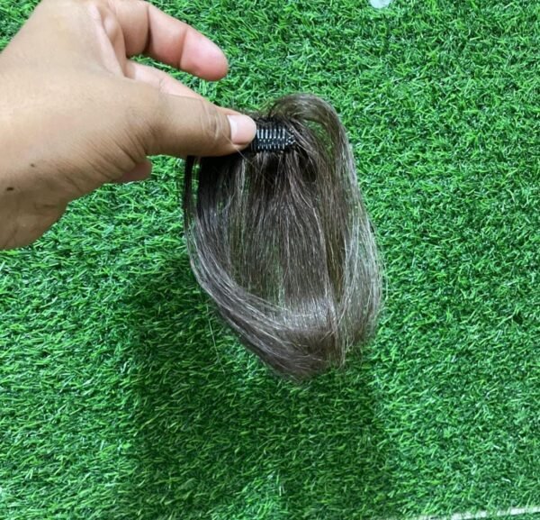 Regalis 100% Human Hair - Premium Brown Bang Hair Extensions